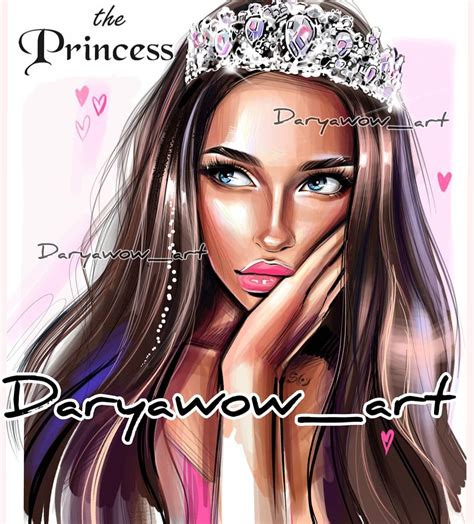 Instagram의 Darya 님 Neww Princess👑 иллюстрация в продаже💕🍓 Art