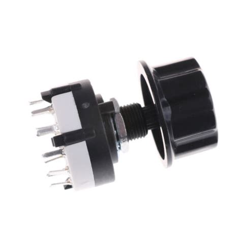 Switches Rs26 Rotary Channel Selector Switch 2 Pole Position 6