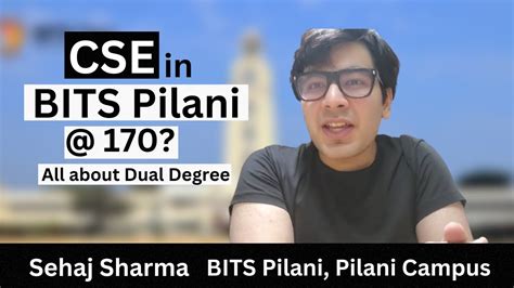Dual Degree Program Cse At Bits Pilani Hindi Bitsat
