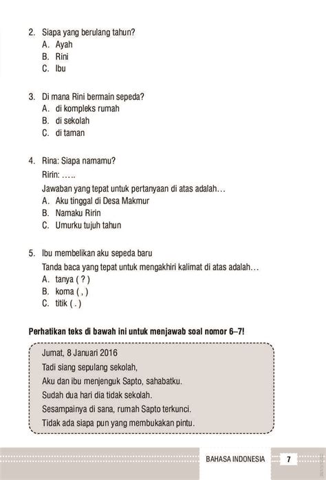 Pelajaran Bahasa Indonesia Sd Kelas 2