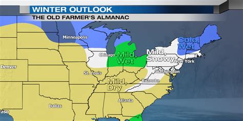 Farmers Almanac Winter 2016 Prediction