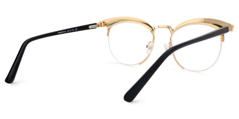 browline red eyeglasses