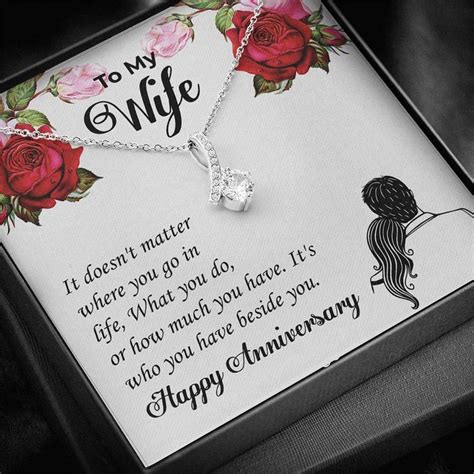 Create custom decorations for any event with photos. Thoughtful Gifts For Wife Alluring Beauty Necklace Mothers ...