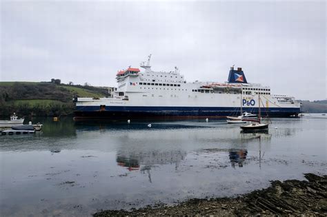 Pandemic Sees Cross Channel Ferry Laid Up On Cornish River Cornwall Live