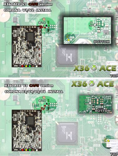 Ace V3 X360 Acev 3 Original Für Xbox 360 Slim Corona Trinity Postfix Ebay