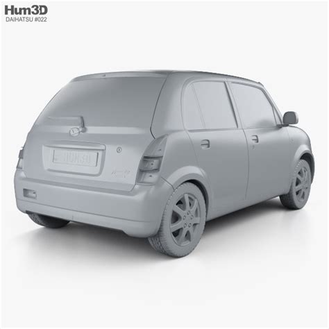 Daihatsu Trevis 2009 Modelo 3D Vehículos on 3DModels