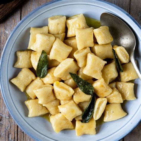 Gnocchi With A Brown Butter Sage Sauce Inside The Rustic Kitchen