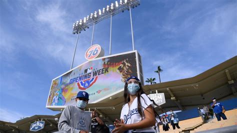 Dodgers Offer Special Fully Vaccinated Section Nbc Los Angeles