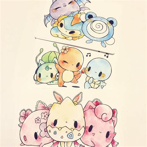 Kawaii Chibi Pokemon Drawings Pokemon Drawing Easy