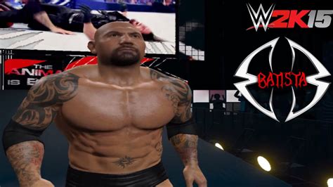 Wwe 2k15 Pc Mod Batista 2015 Updated Appearancelook Bald And Beard