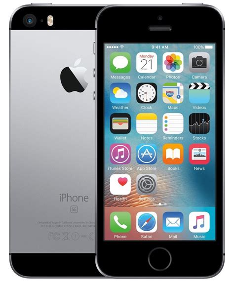 Apple Iphone Se 32gb Sprint Locked Space Gray New Big Nano