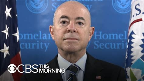 Homeland Security Secretary On Surge In Migration At Southwest Us