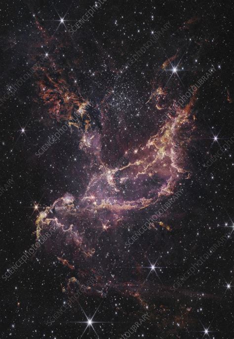 Ngc 346 Open Star Cluster Jwst Image Stock Image C0574732