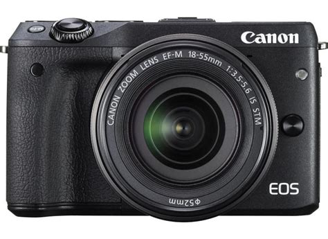 Canon Eos M3 Mirrorless Câmera Digital Com Lentes Ef M 18 55mm