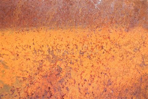 Rust On Metal Sheet Stock Photo Image Of Curve Aging 102447376