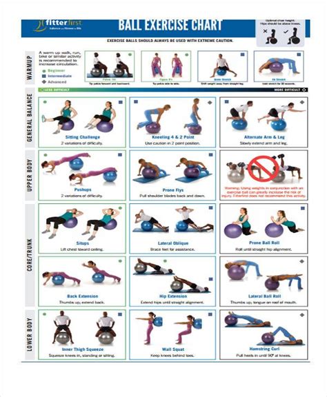 Printable Exercise Ball Workouts Pdf