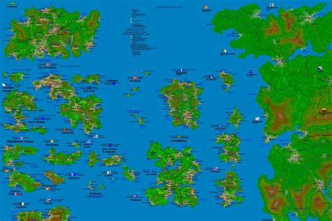 Maps Of Fictional Worlds United States Map