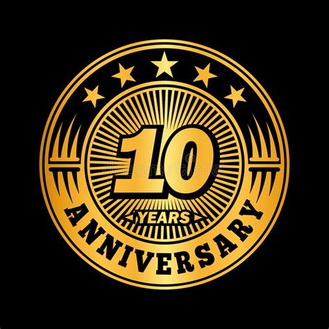 10 Year Anniversary Logo Ideas