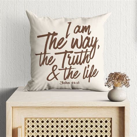 I Am The Way The Truth And The Life John 146 Bible Verse Wall Art