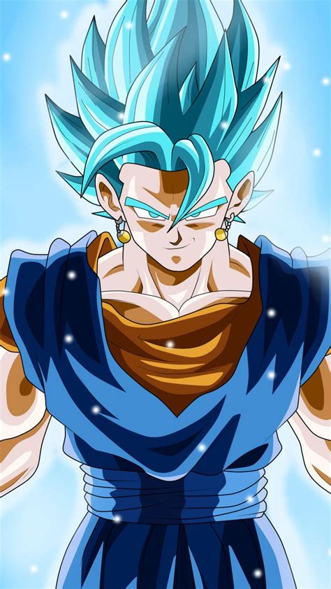 Attitude Vegito Dragon Ball Super Blue Hair X Wallpaper