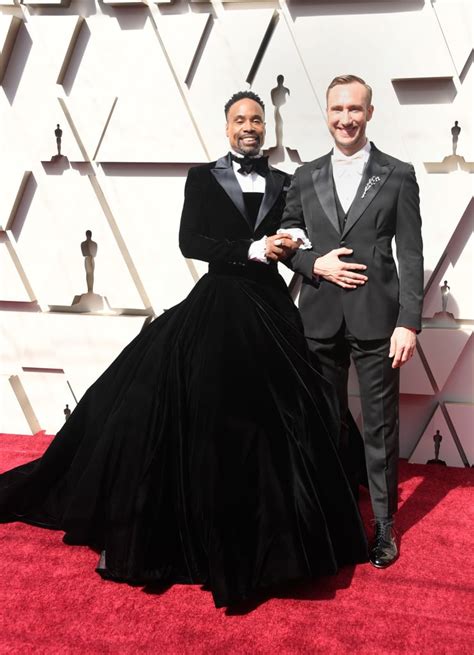 Tonight, billy porter shut down the met gala red carpet when he arrived on a a play on masculinity and femininity, the look challenged the rigid hollywood dress code and was. Billy Porter Christian Siriano Gown at the 2019 Oscars ...