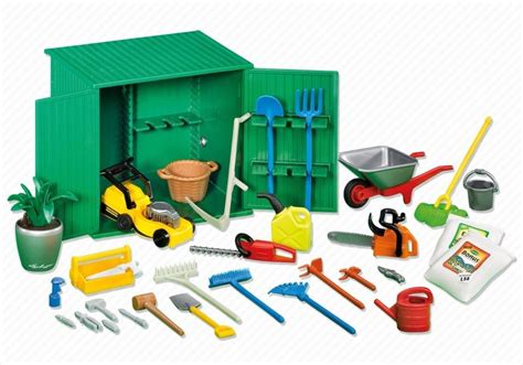 Playmobil Set 7490 Shed With Tools Klickypedia