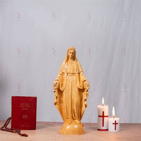 The Blessed Virgin Mary Statue Sculpture Our Blessed Virgin Mary Ha Jandm Catholic