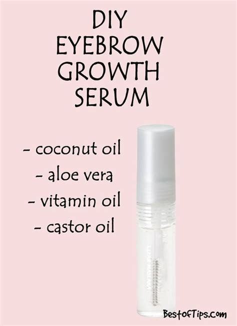 Eyelash and eyebrow serums both contain ingredients such as peptides meant to help the natural growth process of lashes and brows. Best 25+ Brow growth serum ideas on Pinterest | Eyelash growth products, Diy eyelash serum and ...