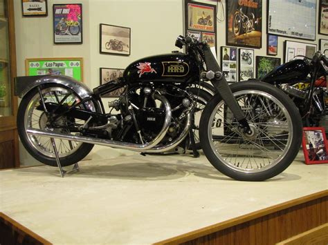 National Motorcycle Museum John Edgars Vincent Black Lighting Hdr V