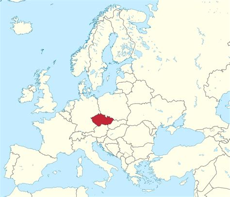 Ceca, visto che sono tutte nelle zone di confine. Repubblica Ceca mappa Europa - Mappa della Repubblica Ceca ...