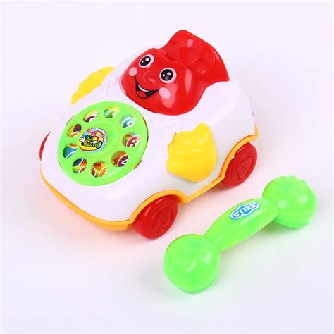 2018 New Children Sound Toy Pull Line Music Car Phone Educational