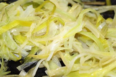 French In A Flash Drunken Angel Hair With Leeks And Cream Recipe