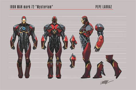 New Iron Man Mark 72 Mysterium Armor Revealed • Aipt