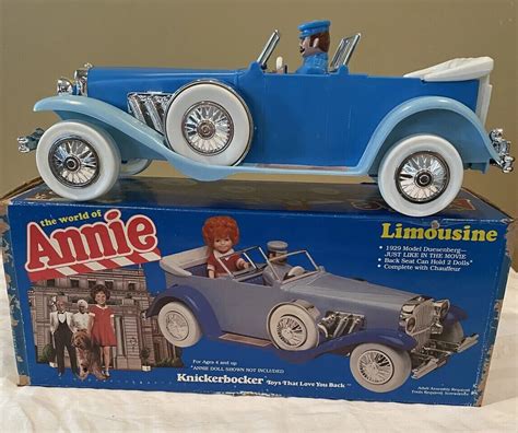 1982 Knickerbocker Toys The World Of Annie Limousine 1929