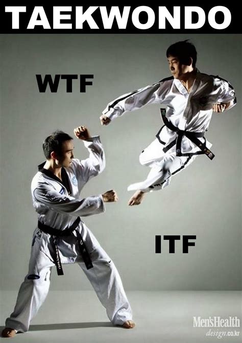 Foto Taekwondo Wtf Vs Taekwondo Itf Taekwondo