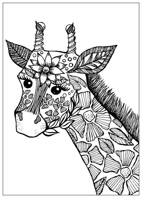 67 Printable Giraffe Coloring Pages Just Kids