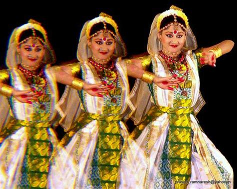 Sattriya Nritya Beautiful Classic Dance Of Assam Manipuri Dance Folk