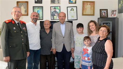 Cumhurbaşkanı Ersin Tatar dan Babalar Günü ziyaretleri