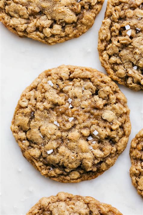 I like my oatmeal cookies flat. Chewy Oatmeal Cookies | The Recipe Critic