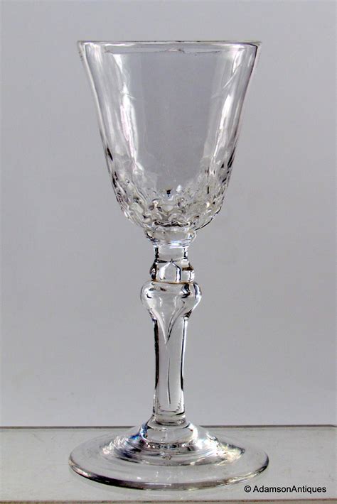 Adamson Antiques Light Baluster Wine Glass