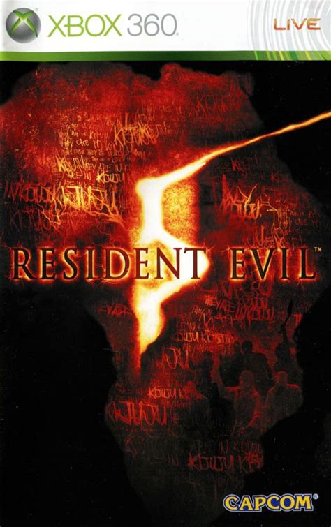 Resident Evil 5 2009 Xbox 360 Box Cover Art Mobygames