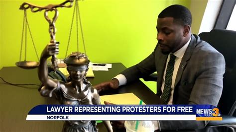 lawyer fights for protesters youtube