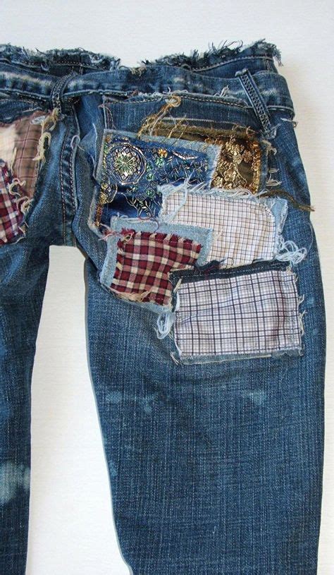 33 Jean Patching Ideas Patched Jeans How To Patch Jeans Diy Clothes