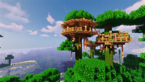 Jungle Survival Treehouse Minecraft Map