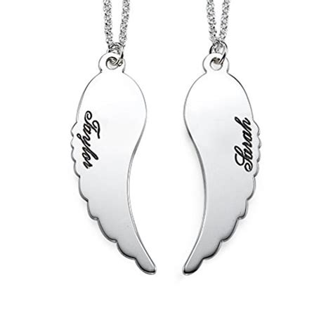 Fashion Pendant Necklace Personalized Angel Wings Necklaces Custom Made