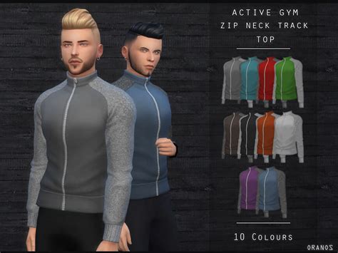 Sims 4 Male Maxis Match Gym Top The Sims Book