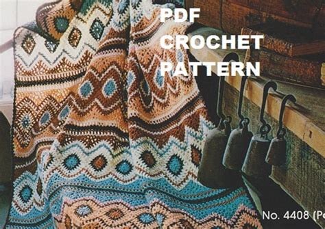 12 Beautiful Navajo Diamond Crochet Patterns Crochet Life Native