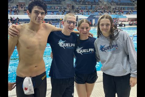 Guelph Marlins Compete At Ontario Swimming Championships Guelph News