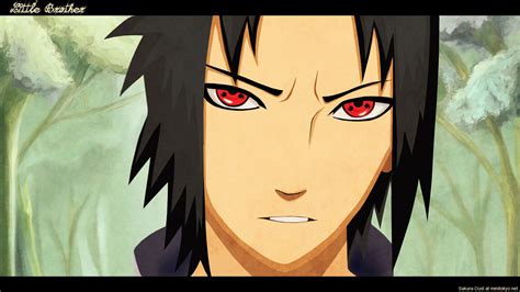 Dark Hair Face Red Eyes Anime Naruto Shippuuden Uchiha Sasuke Anime Boys 1600x900