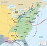 War Of 1812 Battles Map - Maps Location Catalog Online